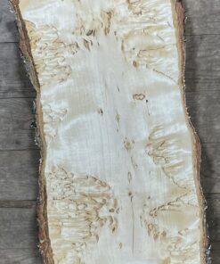 Bräda i masurbjörk, okantad, hyvlad, 460x210x35