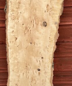 Bräda masurbjörk, okantad, hyvlad 870x200x60 mm