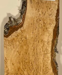 Bräda masurbjörk, okantad, ohyvlad, 620x210x40 mm