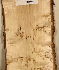 Bräda masurbjörk, okantad, hyvlad 440x220x35 mm