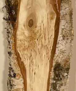 Alternative view of Bräda masurbjörk, okantad, hyvlad, kärnfri 500x120x35 mm